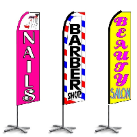 Barber and Beauty Shop Flags
