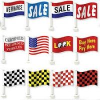 Car Window Flags