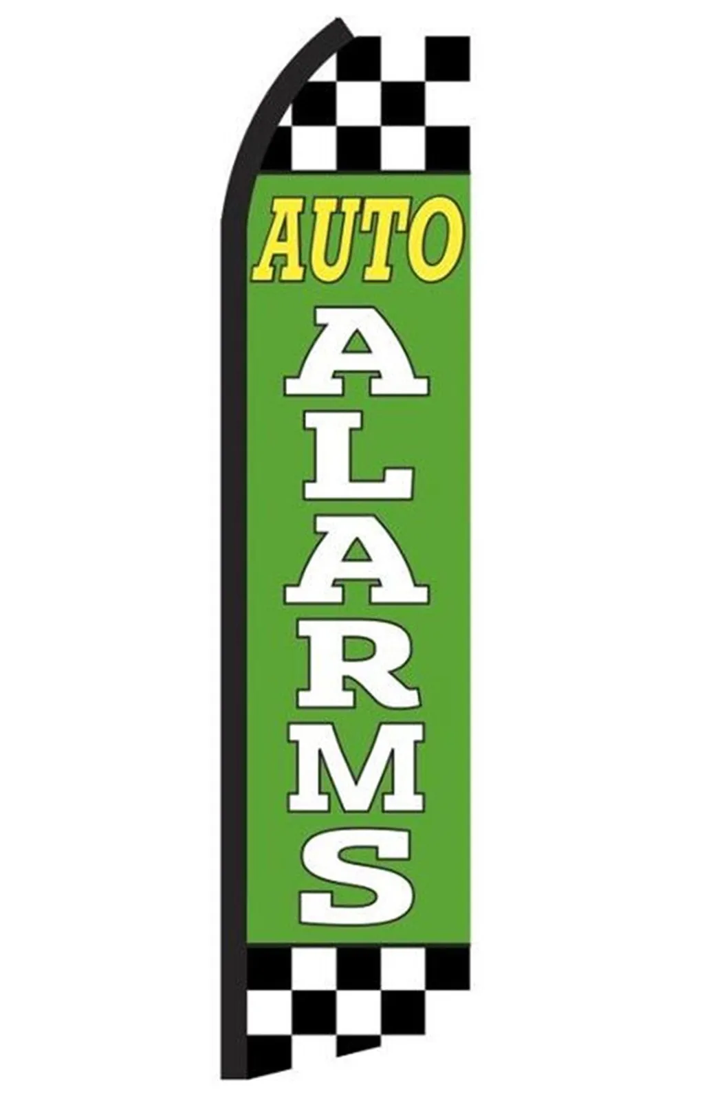 Auto Alarms Swooper Feather Flag #rb5