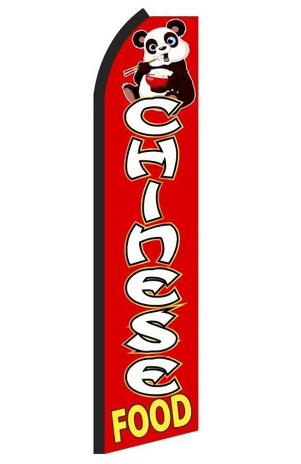 Chinese Food swooper feather flag, design SJ2