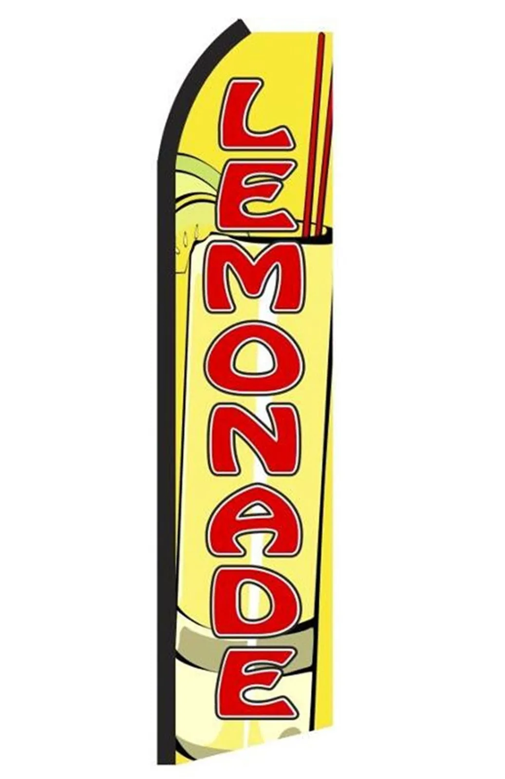 Lemonade swooper feather flag, design RM1