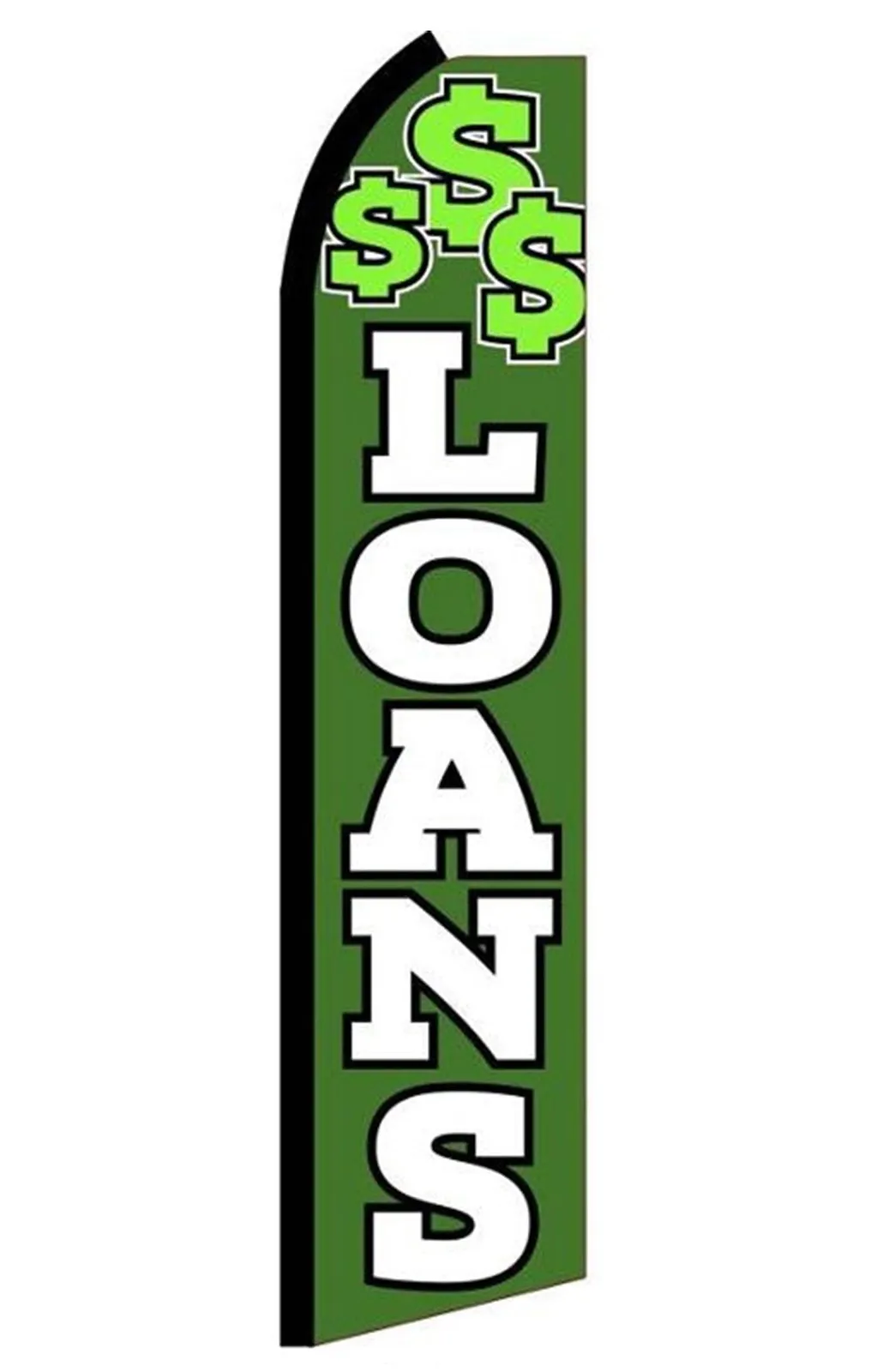 Loans Swooper Feather Flag #rm4