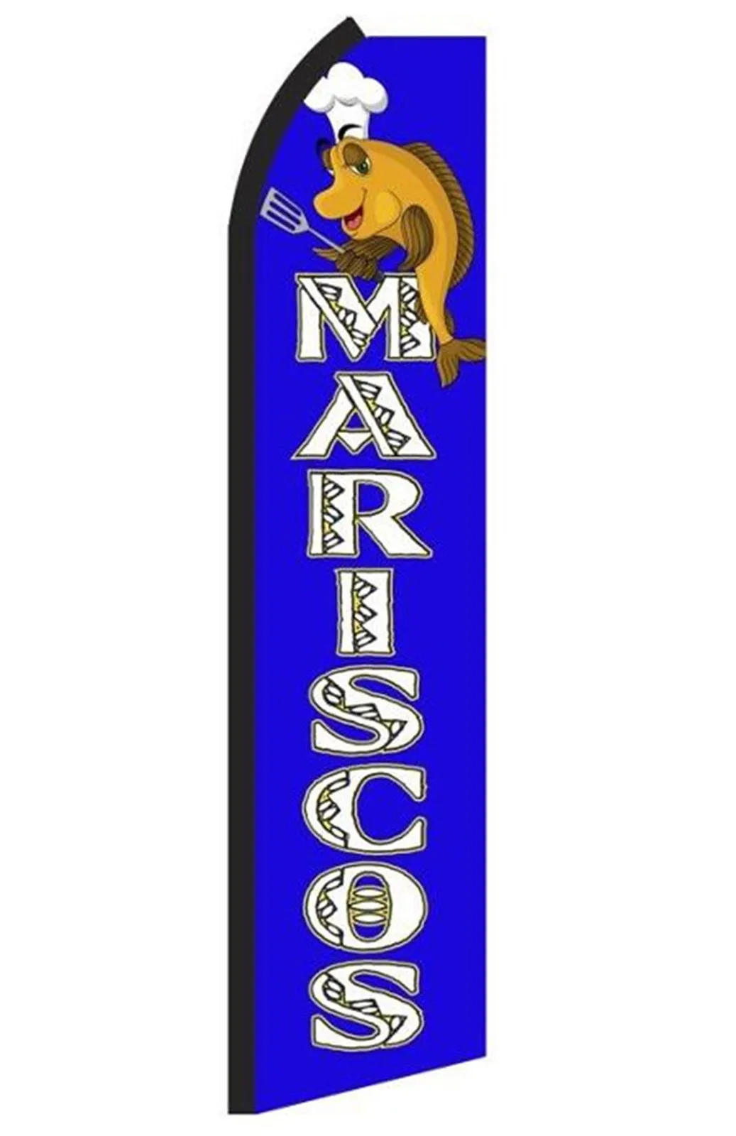 Mariscos Swooper Feather Flag #rn1