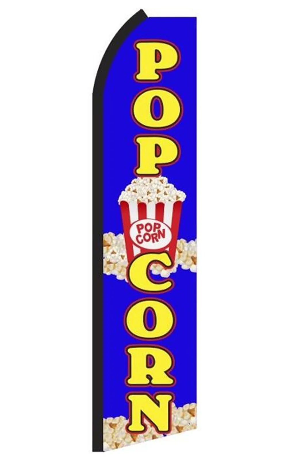 Popcorn swooper feather flag, design RS1