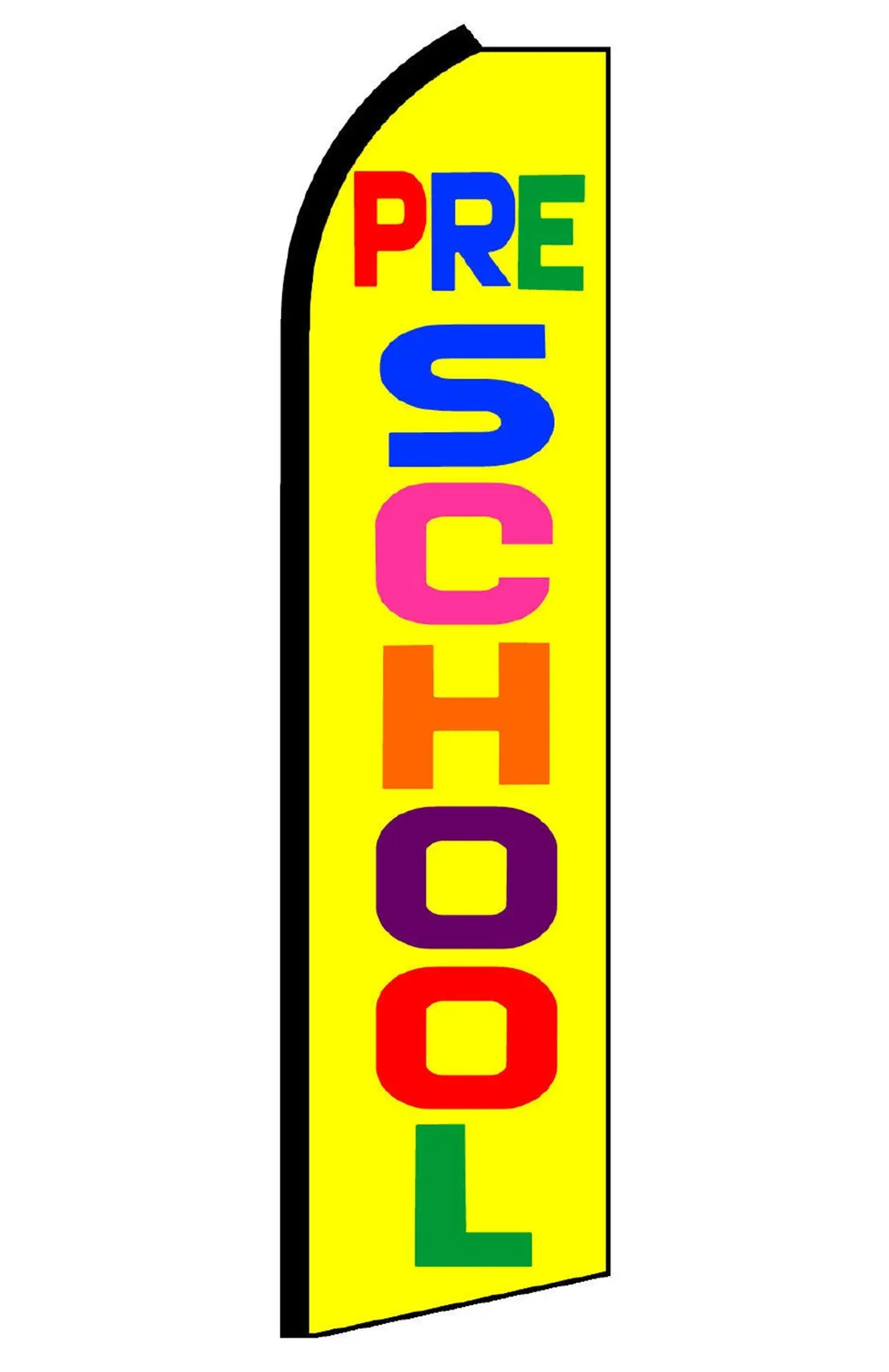 Preschool Swooper Feather Flag sd7