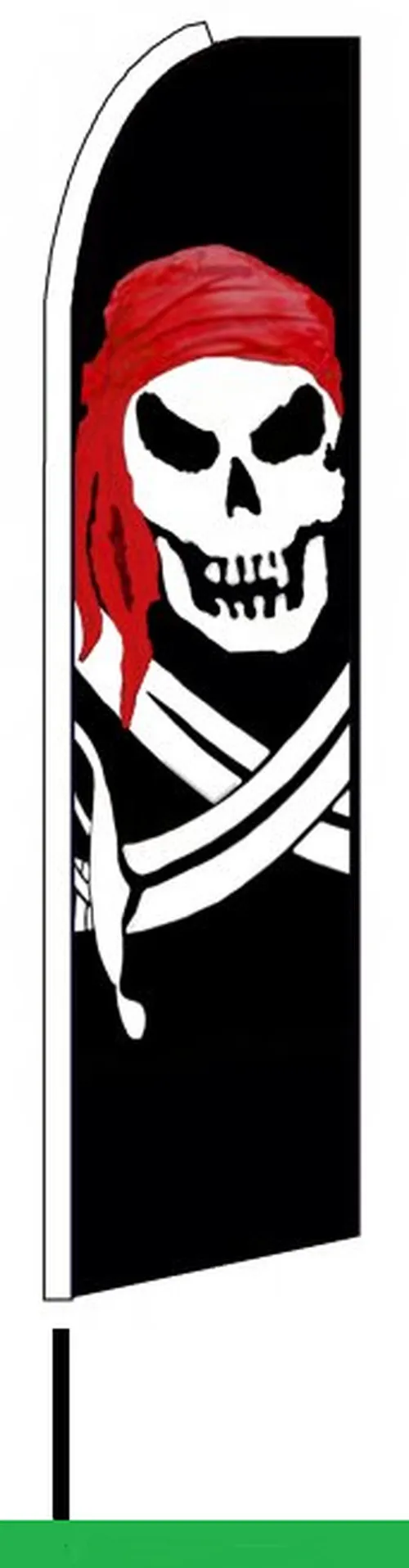 Pirate Swooper Feather Flag #ab36
