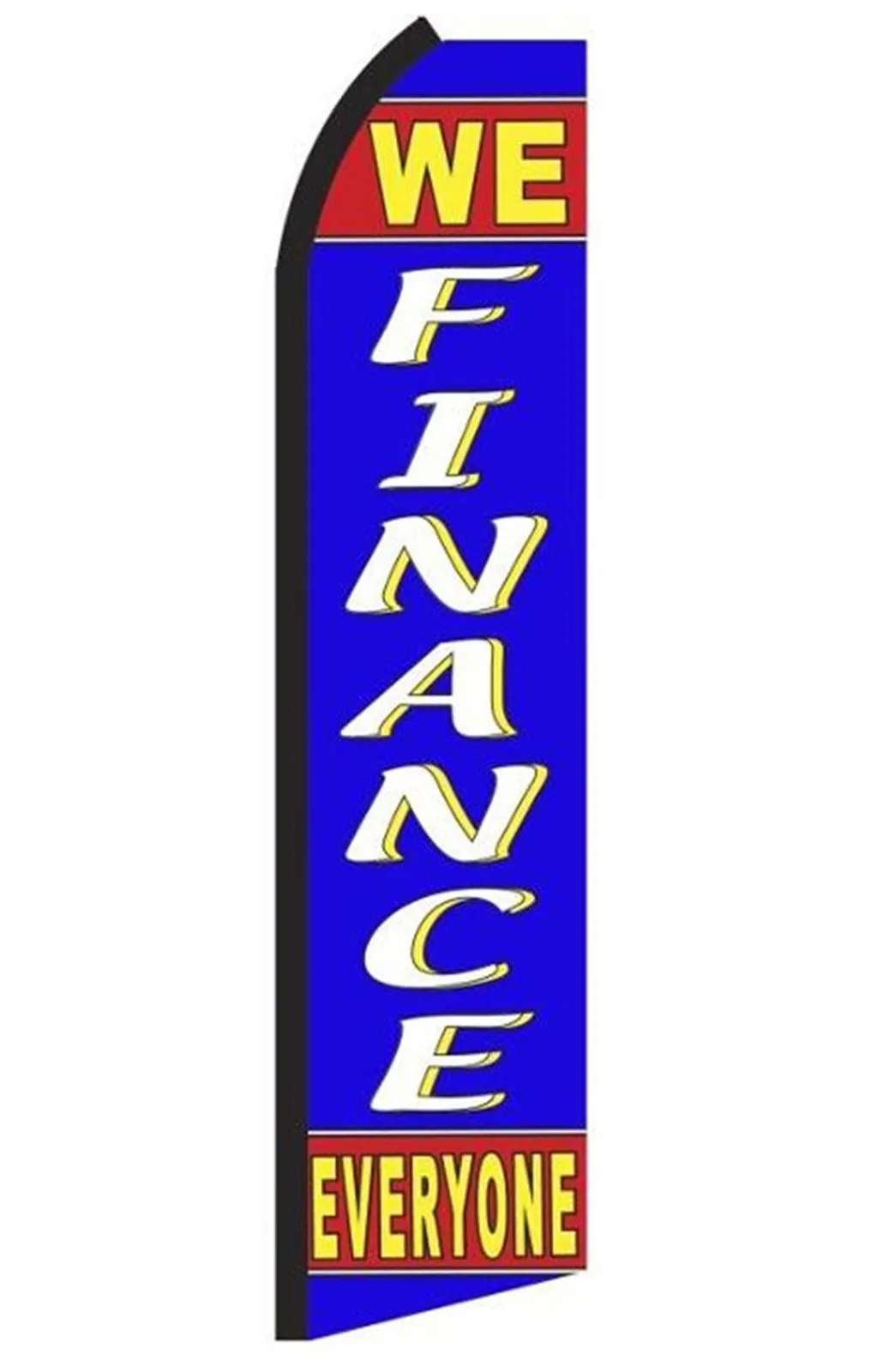 We Finance Swooper Feather Flag #sb4