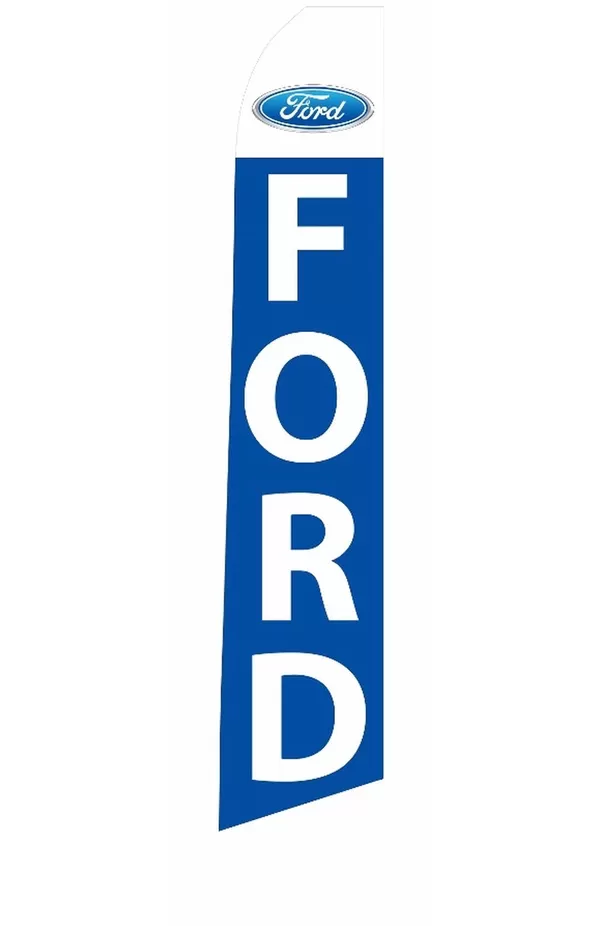 Ford vertical swooper feather flag, EZ831