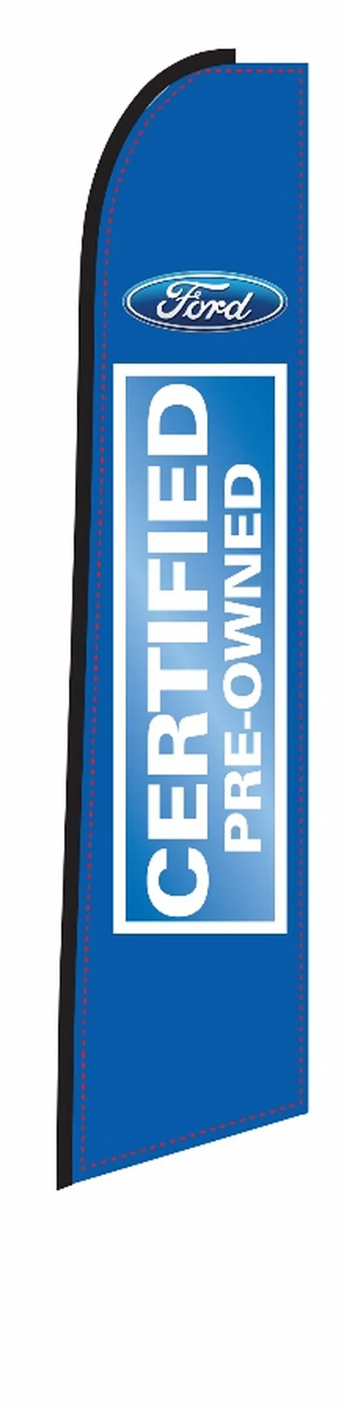 Certified Ford Pre-owned Swooper Feather Flag Ez831