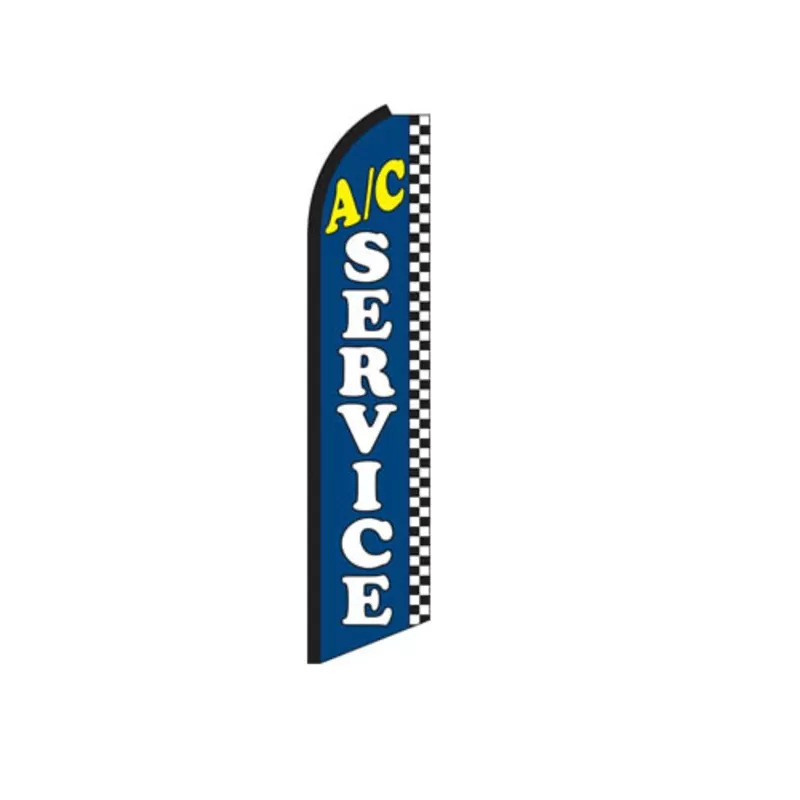 A C Service Swooper Feather Flag