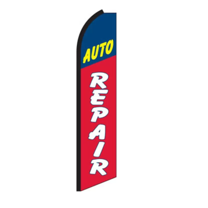 Auto Repair Swooper Feather Flag