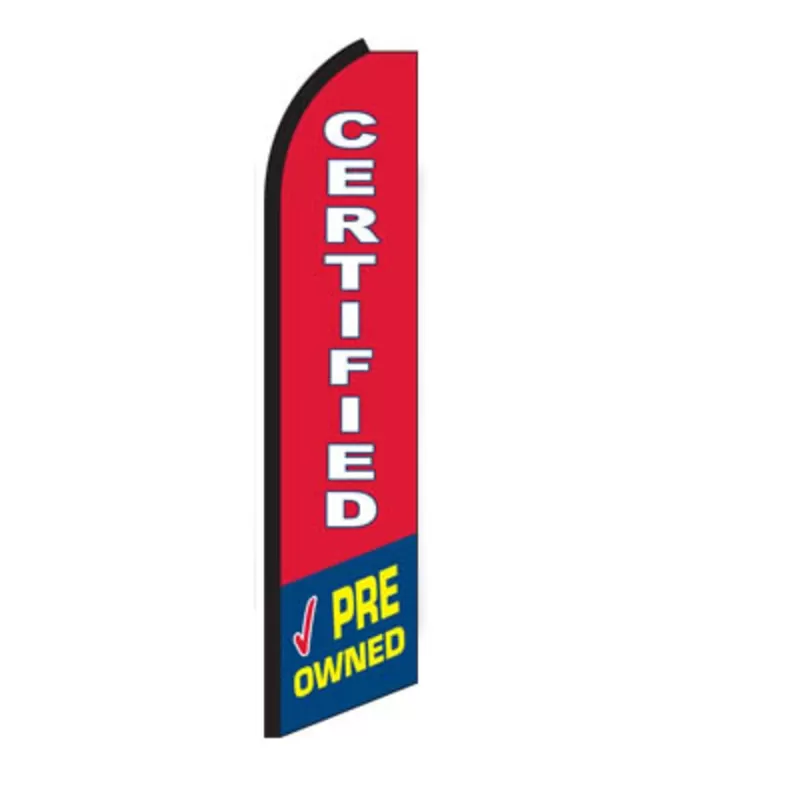 Certified Preowned Swooper Feather Flag