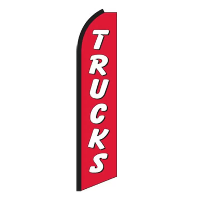 Trucks Swooper Feather Flag