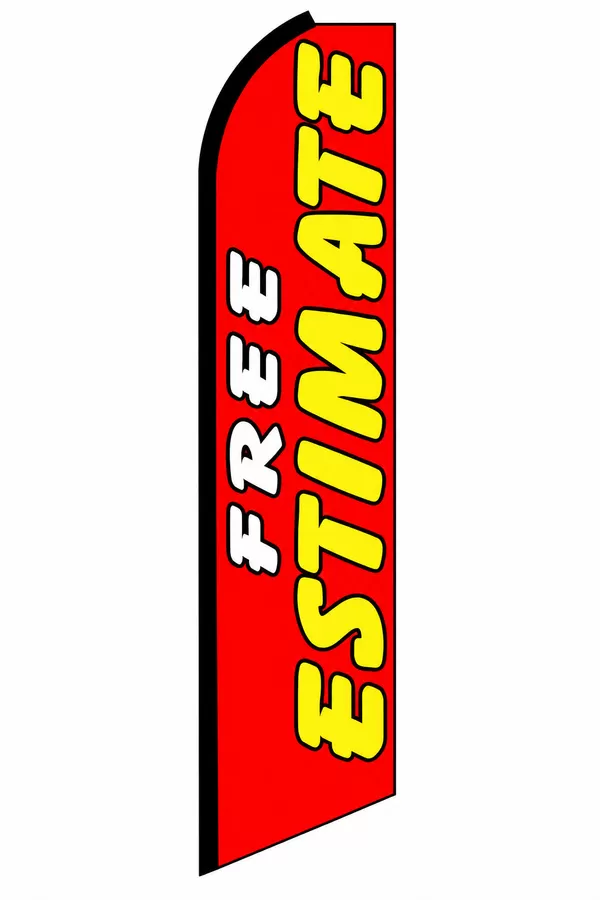 Free Estimate vertical swooper feather flag, SF-K347