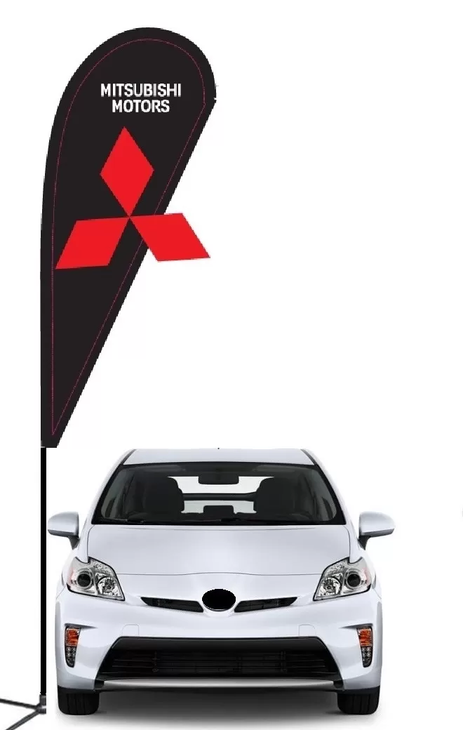 fiat 3d Double-sided Teardrop Flag Kit #968