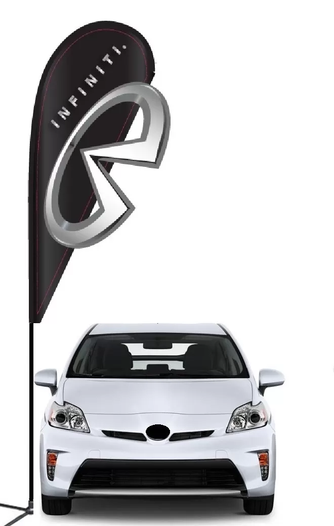 infiniti 3d Double-sided Teardrop Flag Kit #968