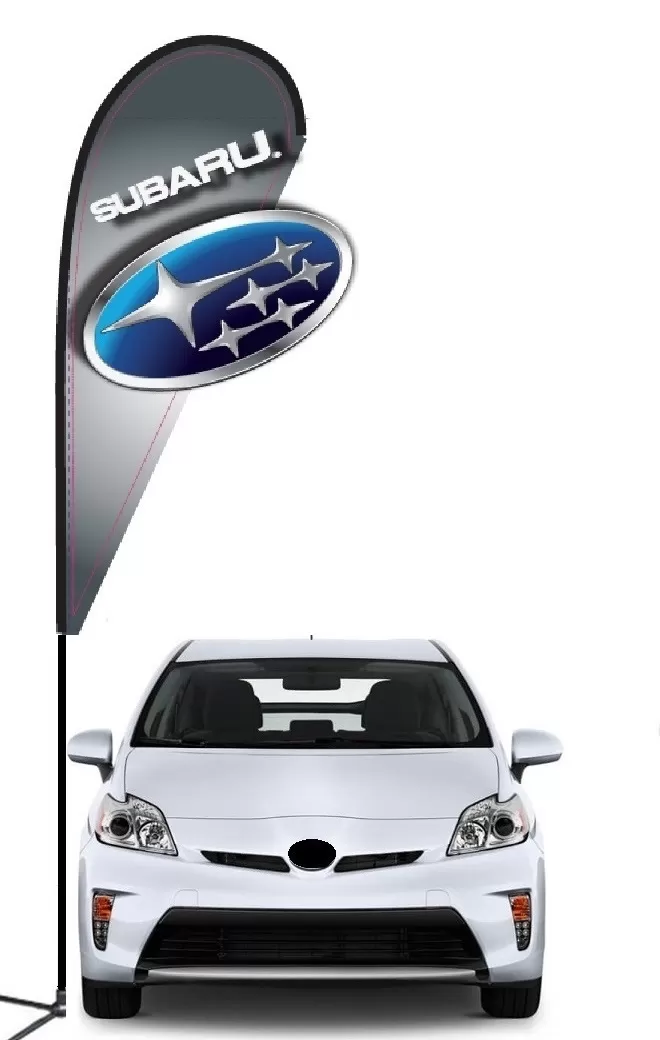 subaru 3d Double-sided Teardrop Flag Kit #968