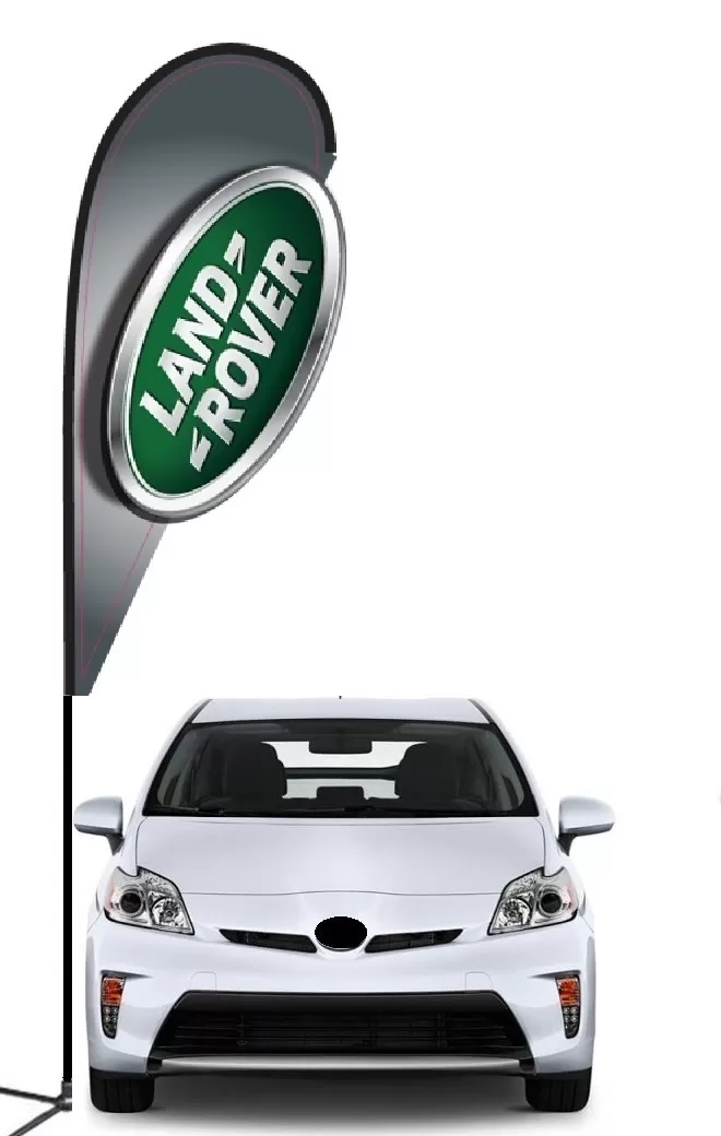 landrover 3d Double-sided Teardrop Flag Kit #968