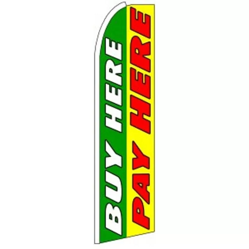 Best Buys Here Swooper Feather Flag Sf-k525