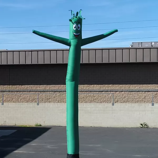 Dark Green 18-foot inflatable air dancer tube man, style GD11005