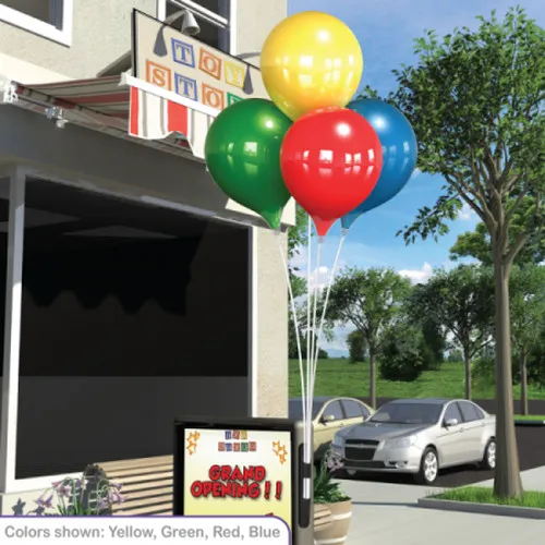 Permashine Outdoor 4-balloon Bouquet Verticle Bracket Kit