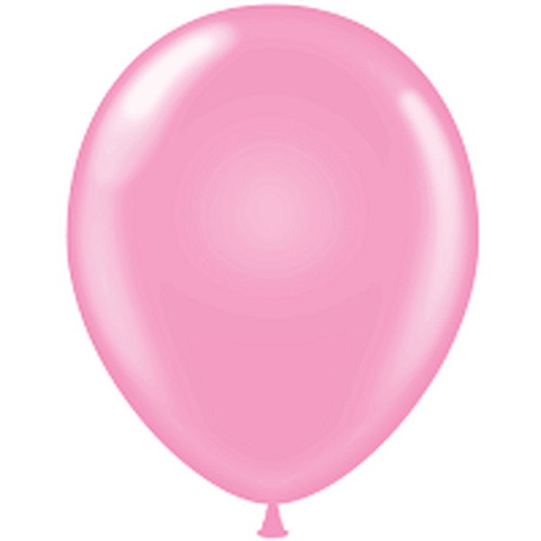 Pink 17-inch balloons for Breast Cancer Awareness displays, bag of 72