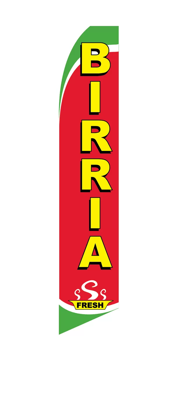Birria Swooper Feather Flag #sf-1906
