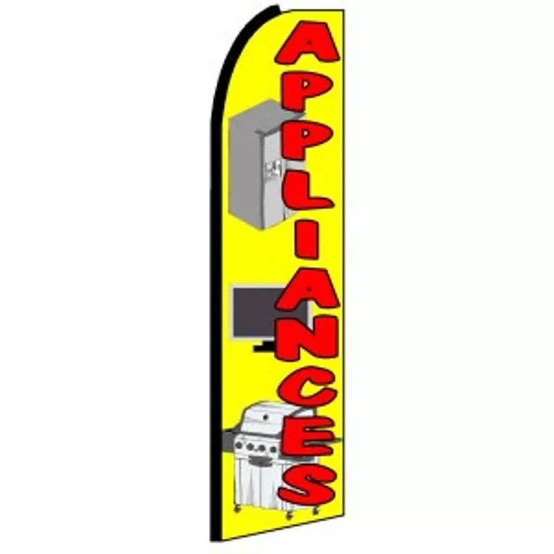 Appliances feather flag, design K260