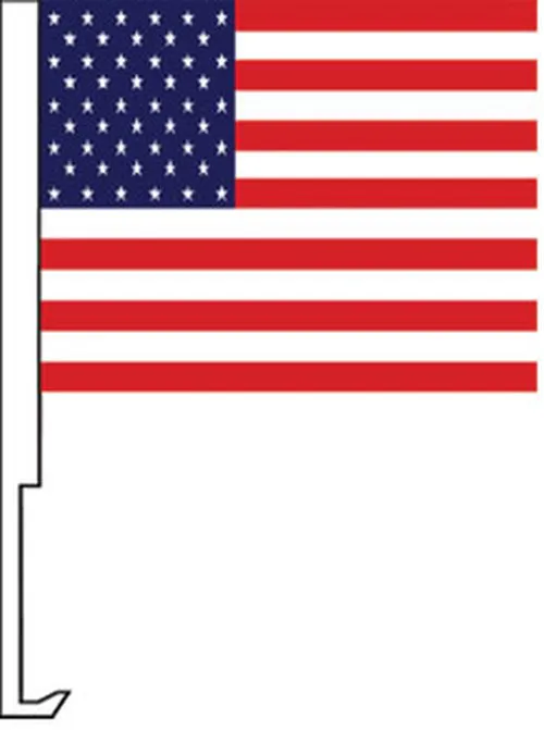 American Clip On Car Flag. Qty 6 #nsw-02