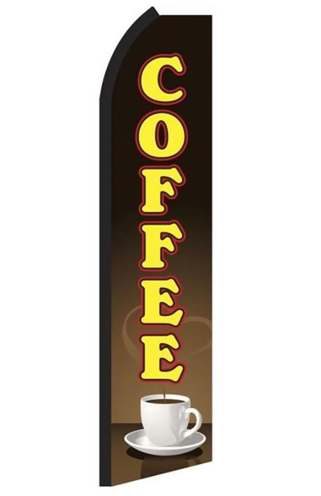 Coffee Swooper Feather Flag #sw-0155