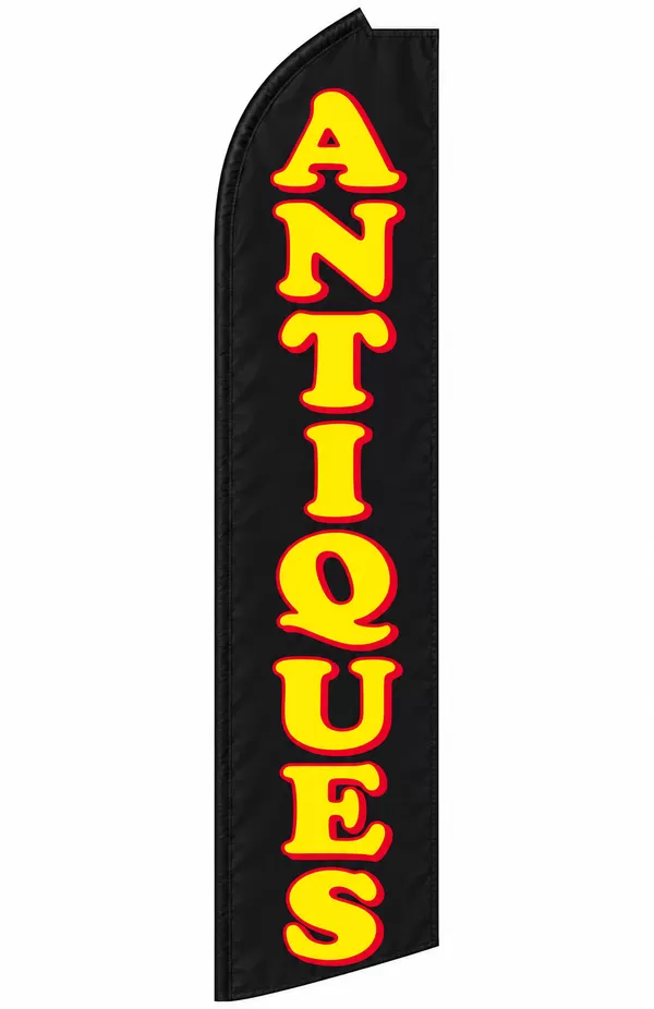 Antiques swooper feather flag, design SW-0148