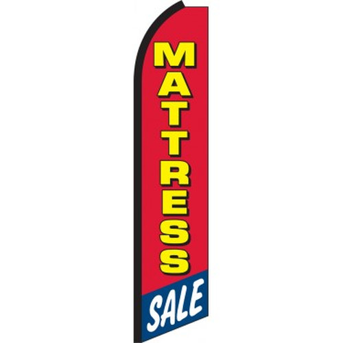 Mattress Sale swooper feather flag SW-0161