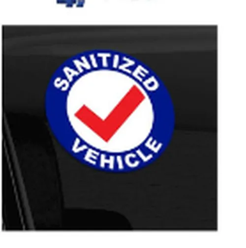Sanitized Decals ez117
