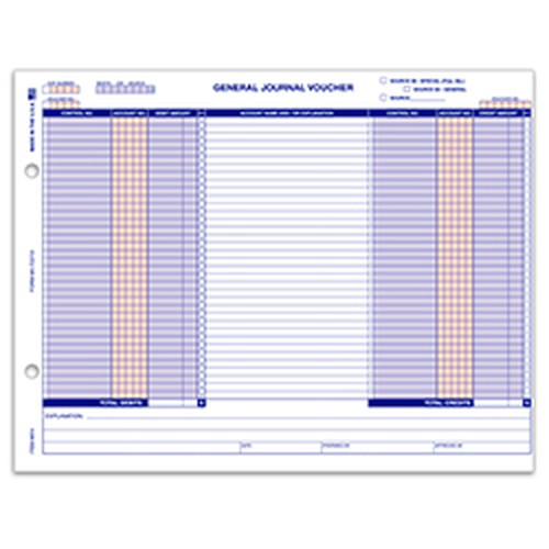 General Journal Voucher A-7221-VI product preview