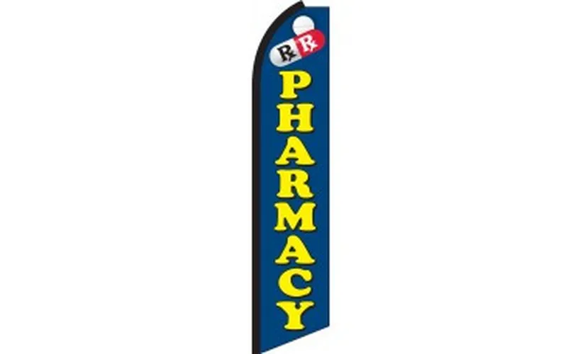 Pharmacy Swooper Feather Flag