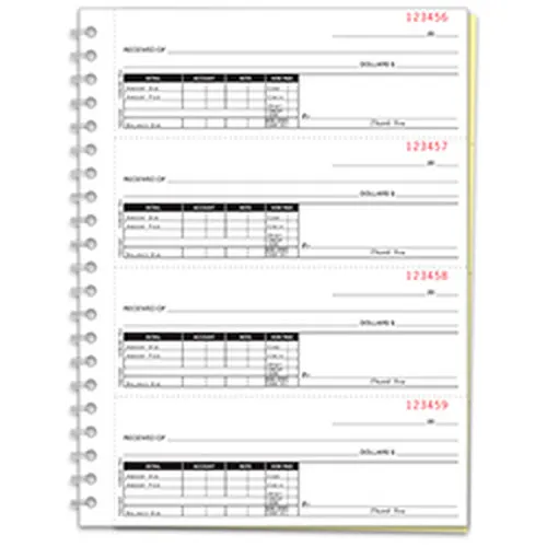 Cash Receipt Book #8041 product preview