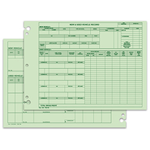 Vehicle Inventory Records 1204 product preview