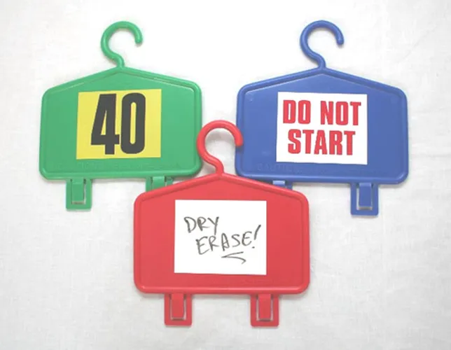Plastic Mirror Hangers with Decals