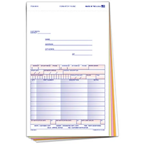 SPECIAL PARTS ORDER FORM - TOY-115-5NC - QTY. 100