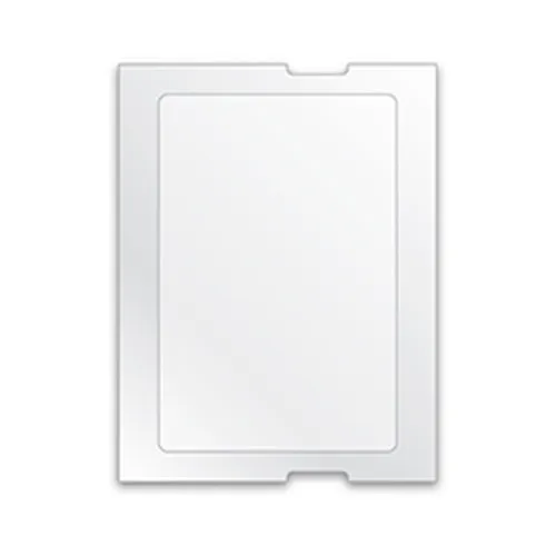 Blank clear printable service reminder label