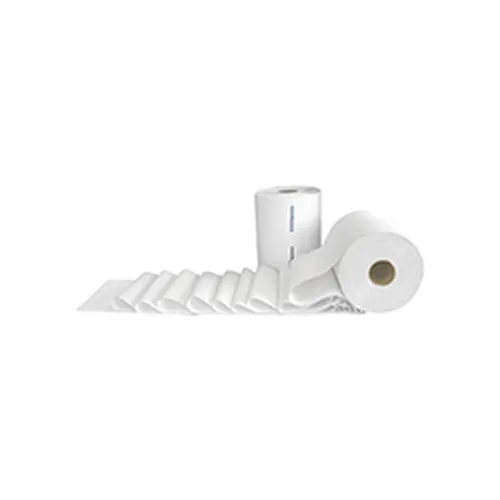 WHITE ROLL TOWEL - 800` PER ROLL - 6 ROLLS - QTY. 1 CASE
