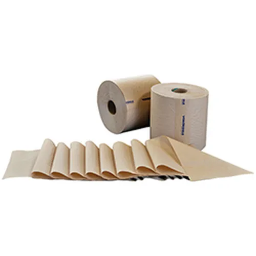 NATURAL ROLL TOWEL - 800` PER ROLL - 6 ROLLS - QTY. 1 CASE