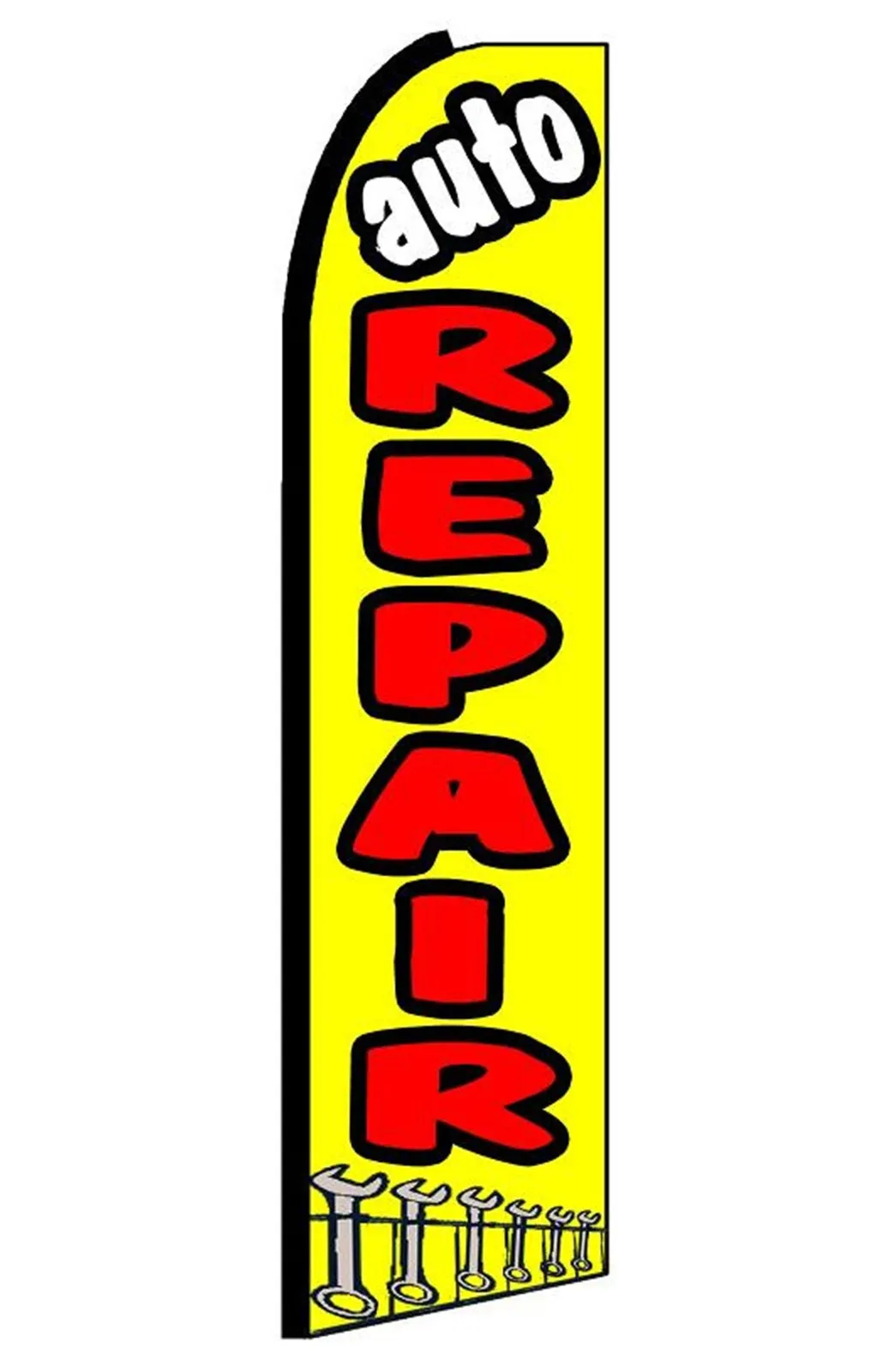 Auto Repair Swooper Feather Flag K445