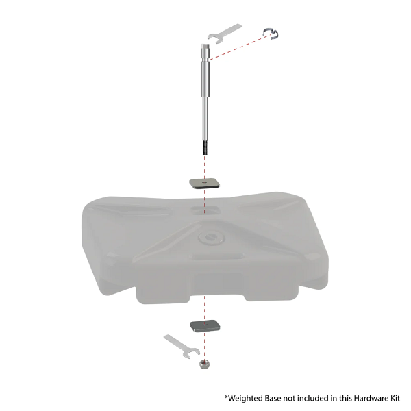 Replacement Hardware Kit for Weighted Balloon Base
