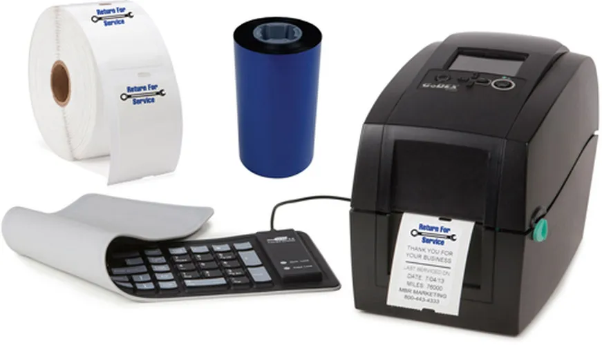 Godex Rt200i Oil Change Sticker Printer Bundle