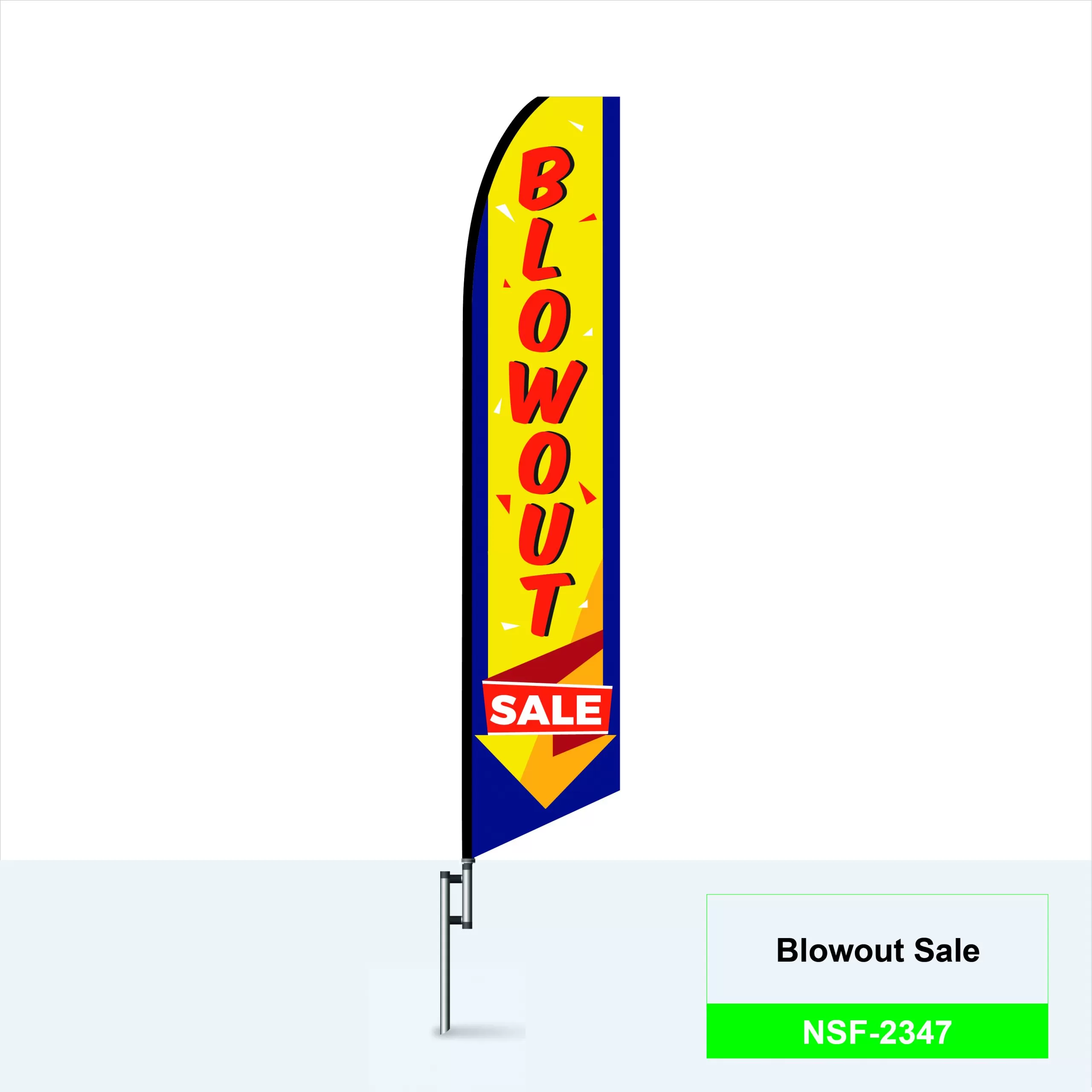 Blowout Sale Feather Flag - sf2347