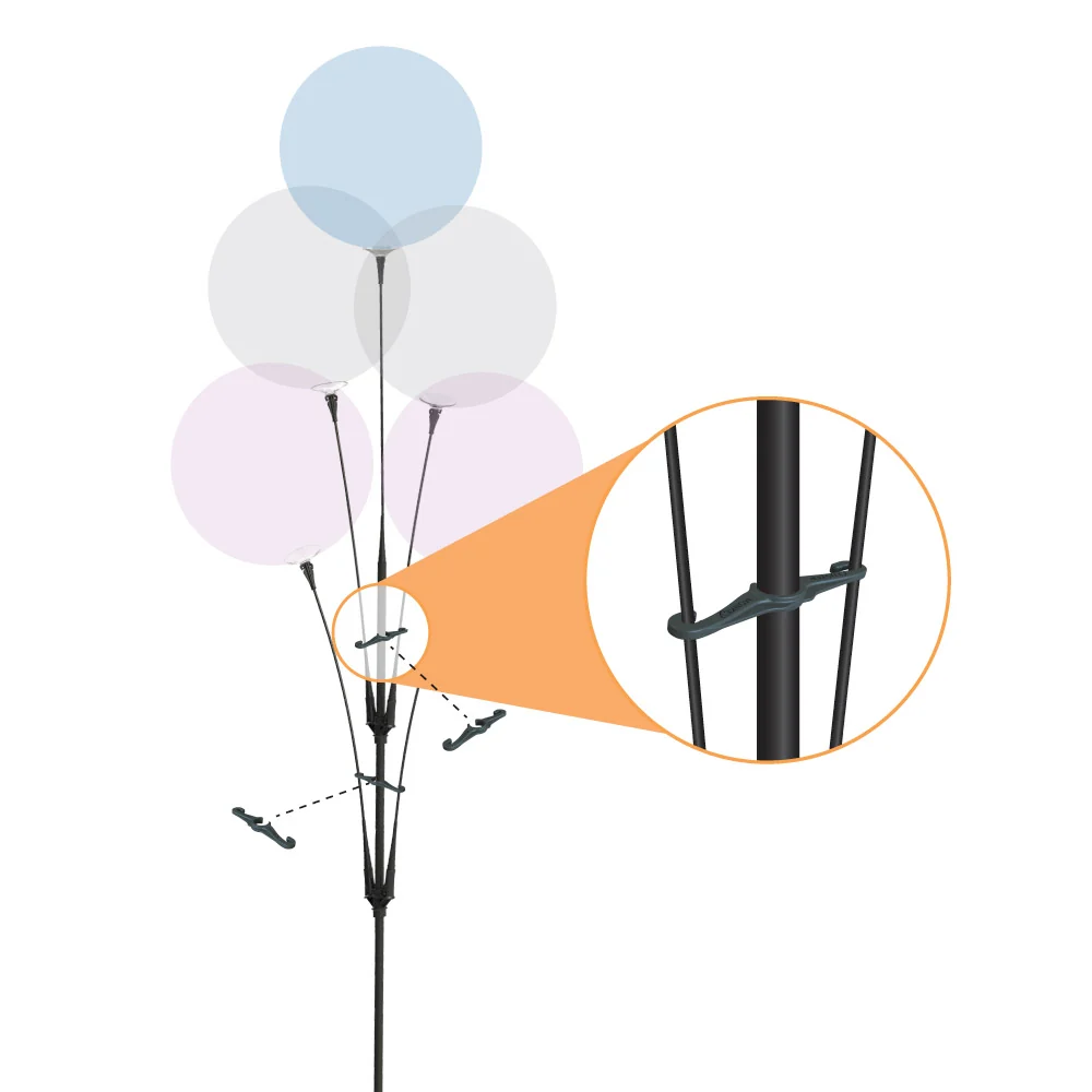 Cluster Monkey Balloon Stem Stabilizers - 2 Pack
