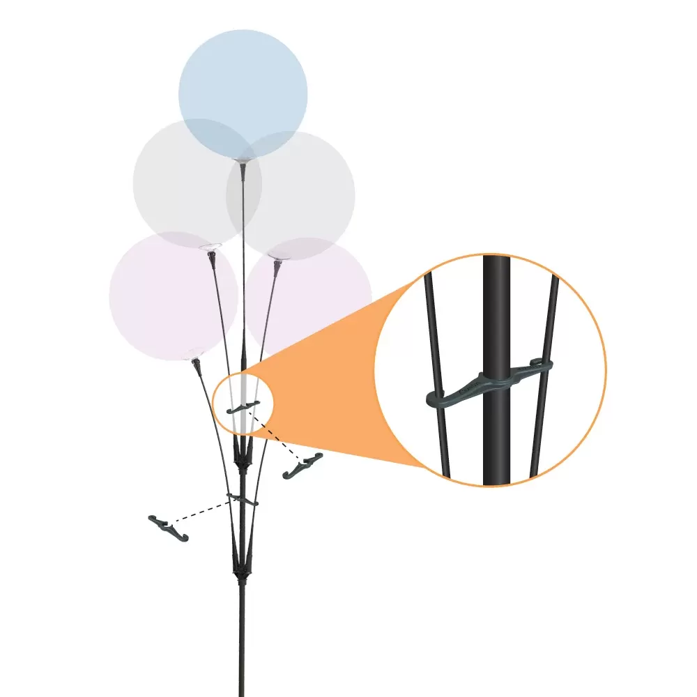 Cluster Monkey Balloon Stem Stabilizers - 2 Pack